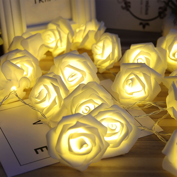 LED Rose String Lights