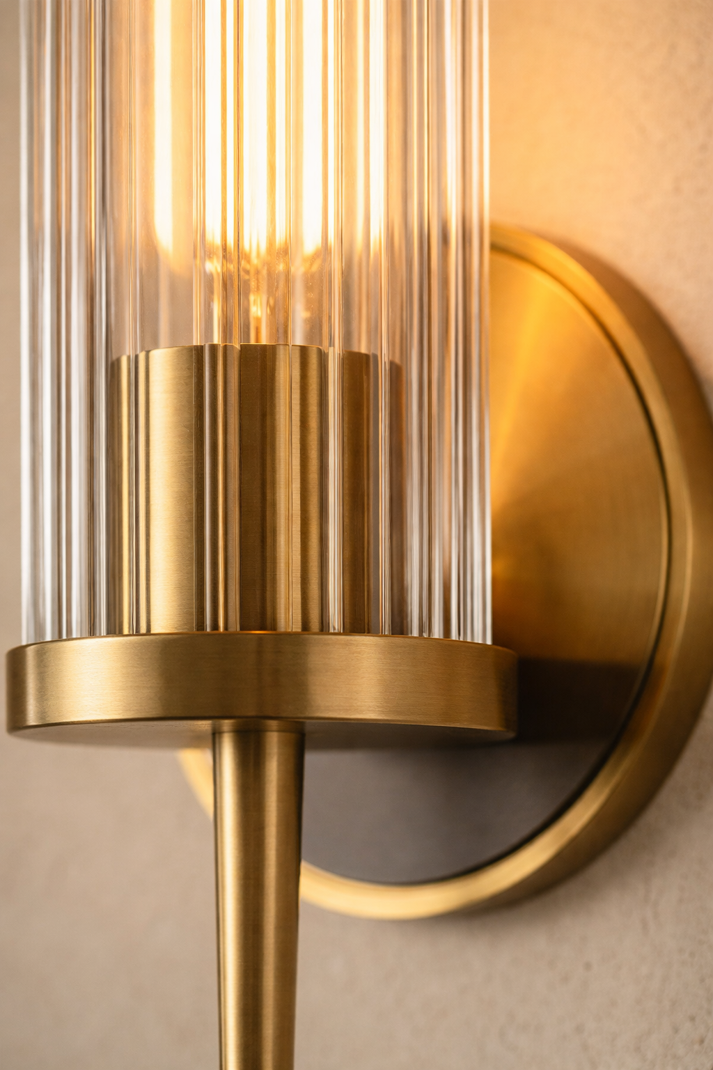 Modern Copper Wall Light