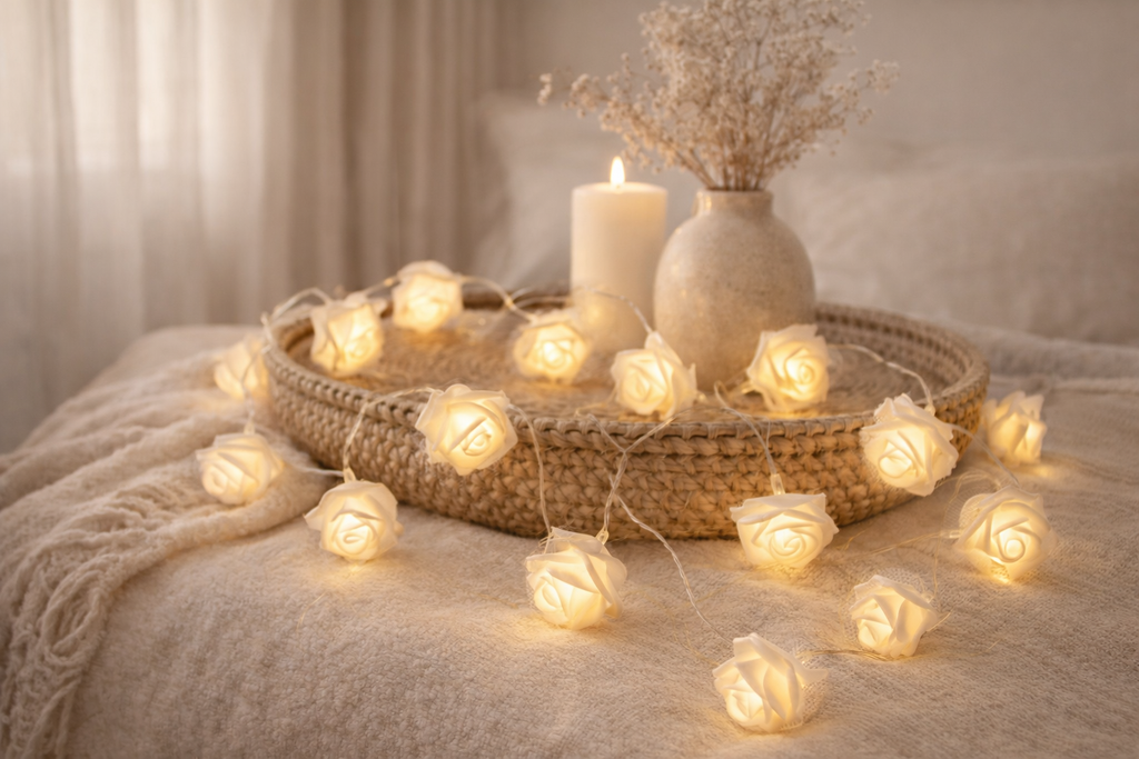 LED Rose String Lights